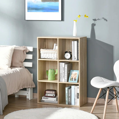 HOMCOM Six-Cube Bookcase Additional View 13