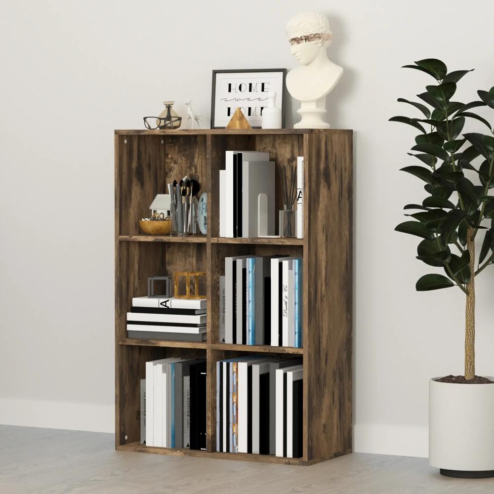HOMCOM Six-Cube Bookcase Additional View 24