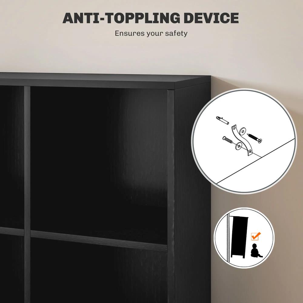 HOMCOM Six-Cube Bookcase Additional View 4
