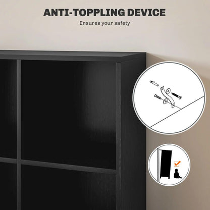 HOMCOM Six-Cube Bookcase Additional View 4