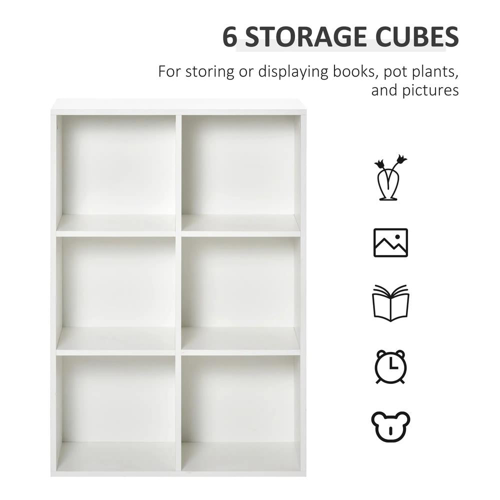 HOMCOM Six-Cube Bookcase Additional View 37