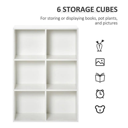 HOMCOM Six-Cube Bookcase Additional View 37