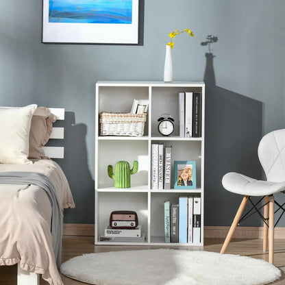 HOMCOM Six-Cube Bookcase Additional View 42