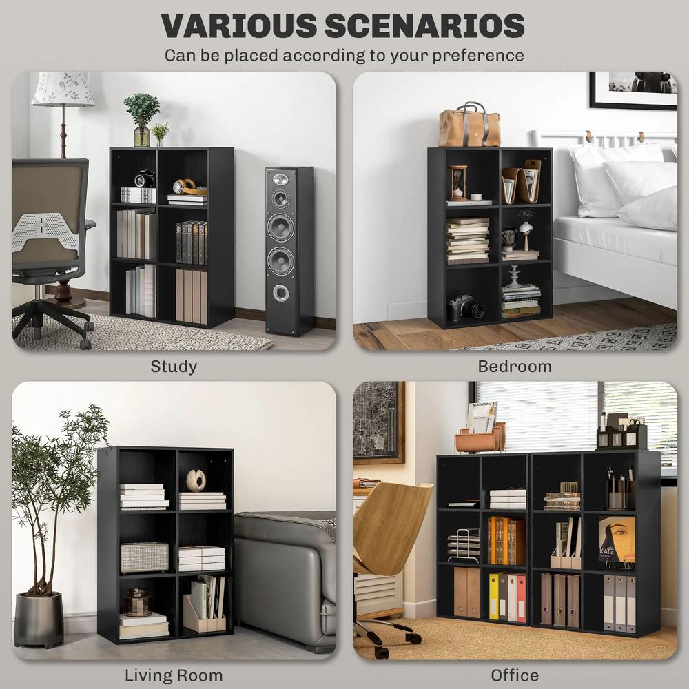 HOMCOM Six-Cube Bookcase Additional View 6