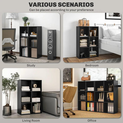 HOMCOM Six-Cube Bookcase Additional View 6