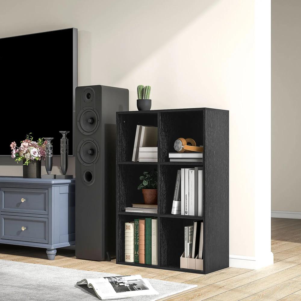 HOMCOM Six-Cube Bookcase Additional View 8