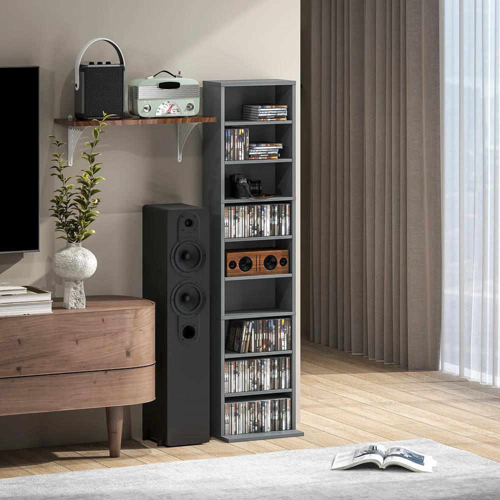 HOMCOM 260 Narrow CD Storage Unit Additional View 20