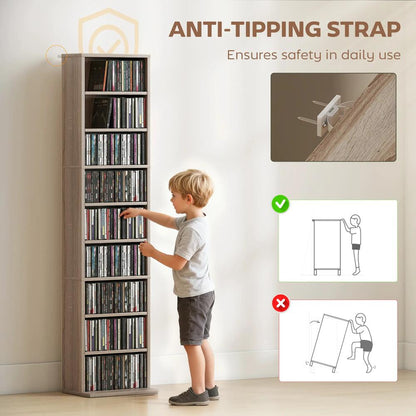 HOMCOM 260 Narrow CD Storage Unit Additional View 28