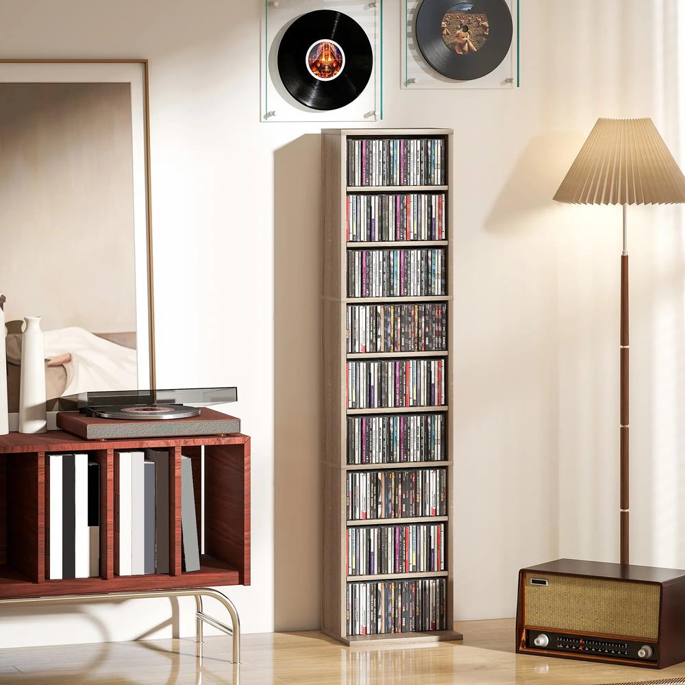 HOMCOM 260 Narrow CD Storage Unit Additional View 32