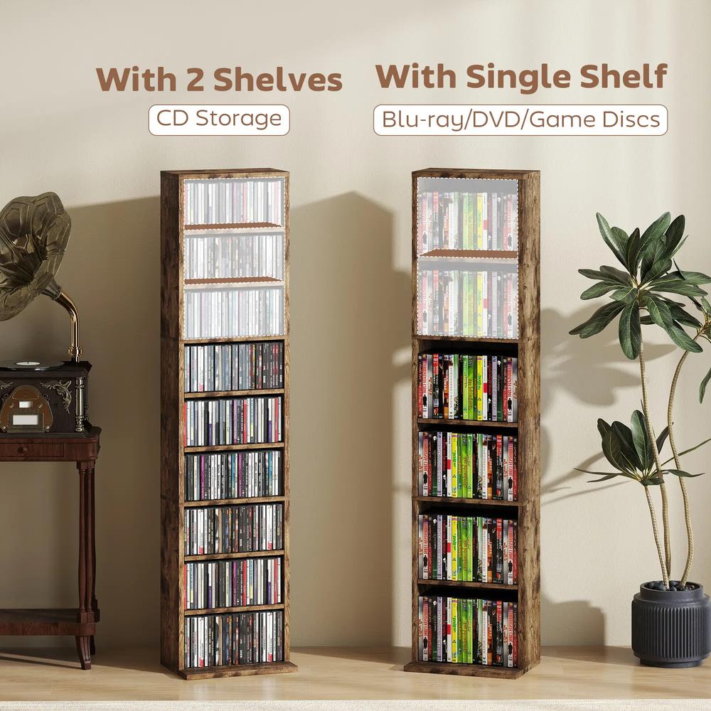 HOMCOM 260 Narrow CD Storage Unit Additional View 41