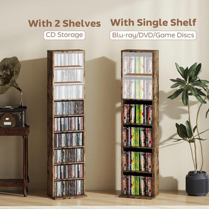 HOMCOM 260 Narrow CD Storage Unit Additional View 41