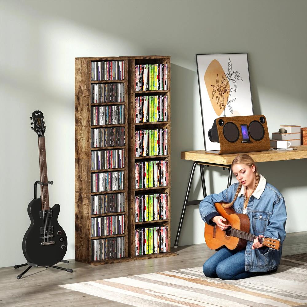 HOMCOM 260 Narrow CD Storage Unit Additional View 42