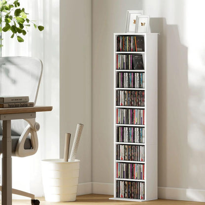 HOMCOM 260 Narrow CD Storage Unit Additional View 46