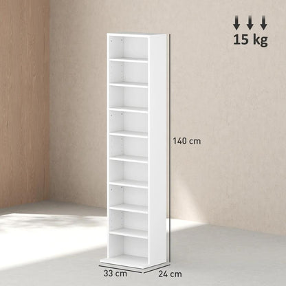 HOMCOM 260 Narrow CD Storage Unit Additional View 50