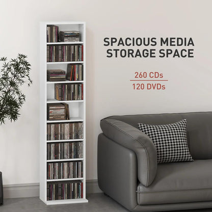 HOMCOM 260 Narrow CD Storage Unit Additional View 51