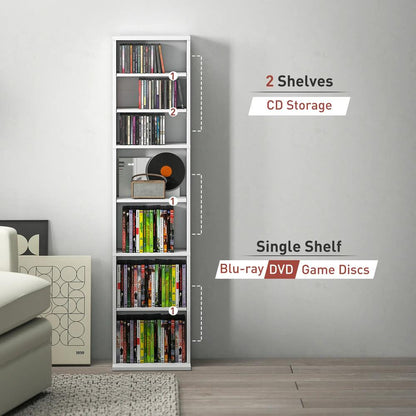 HOMCOM 260 Narrow CD Storage Unit Additional View 56