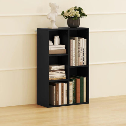 HOMCOM 2-Tier Bookshelf with 5 Compartments Additional View 7