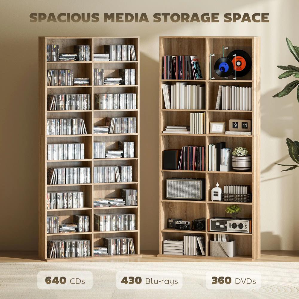HOMCOM 640 CD Storage Tower Additional View 30