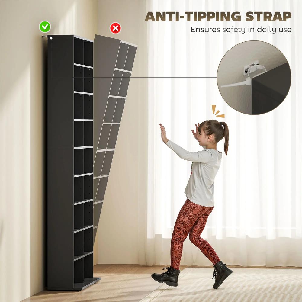 HOMCOM 640 CD Storage Tower Additional View 6