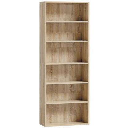 HOMCOM Six Shelf Bookcase Additional View 12