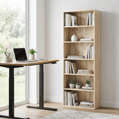HOMCOM Six Shelf Bookcase Additional View 23