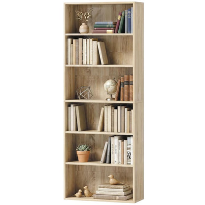 HOMCOM Six Shelf Bookcase Additional View 24