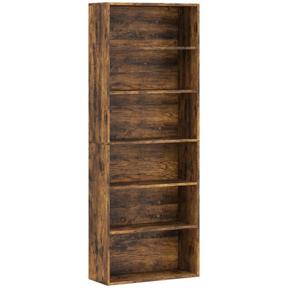 HOMCOM Six Shelf Bookcase Additional View 25