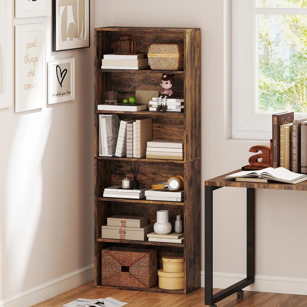 HOMCOM Six Shelf Bookcase Additional View 34