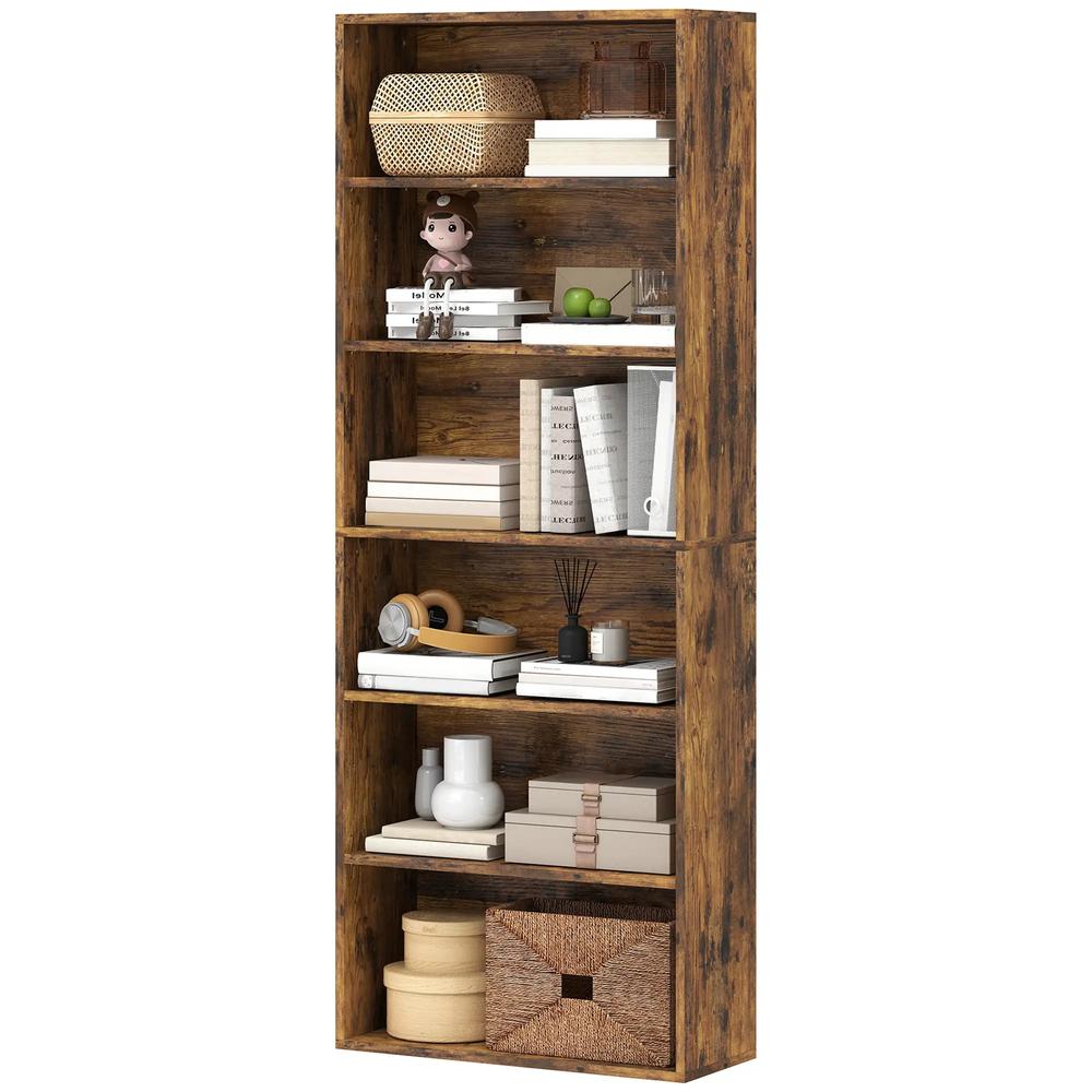 HOMCOM Six Shelf Bookcase Additional View 35