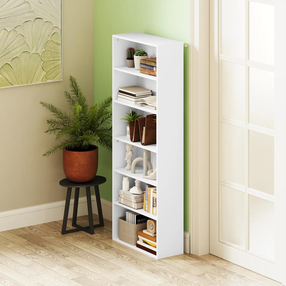 HOMCOM Six Shelf Bookcase Additional View 42