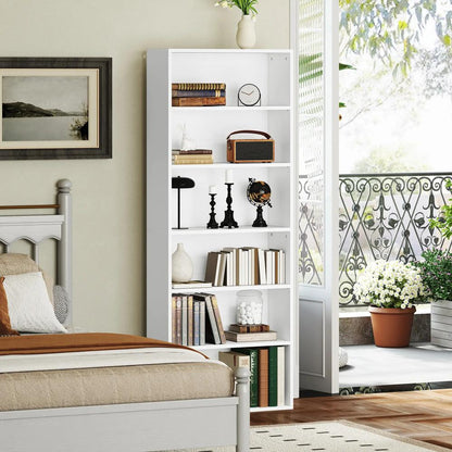 HOMCOM Six Shelf Bookcase Additional View 43