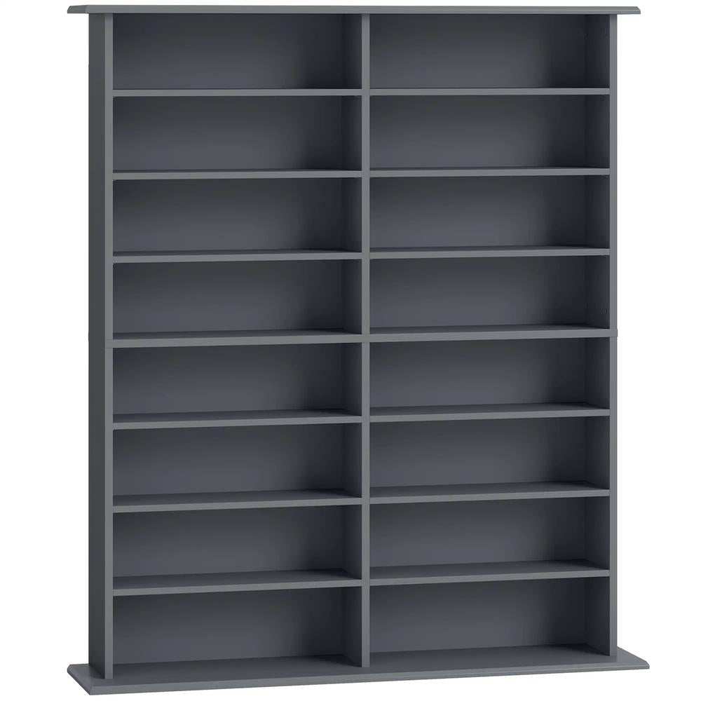 HOMCOM 16-Compartment Media Shelf Additional View 12
