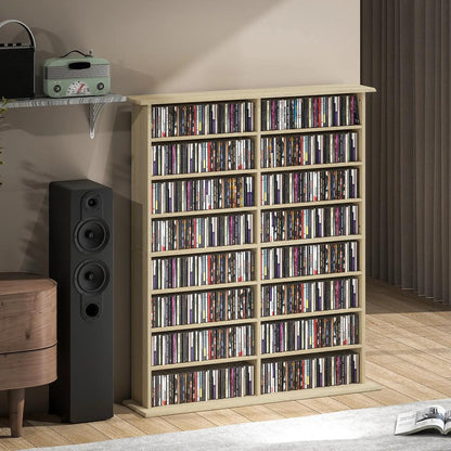HOMCOM 16-Compartment Media Shelf Additional View 31