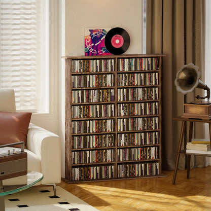 HOMCOM 16-Compartment Media Shelf Additional View 35
