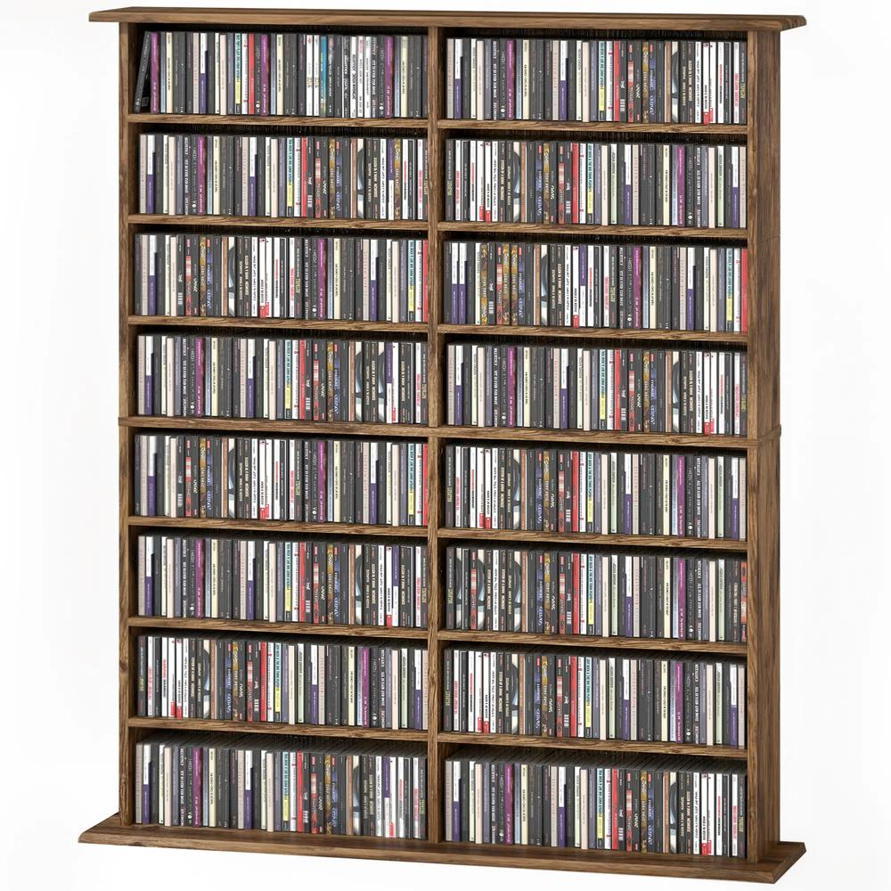 HOMCOM 16-Compartment Media Shelf Additional View 44