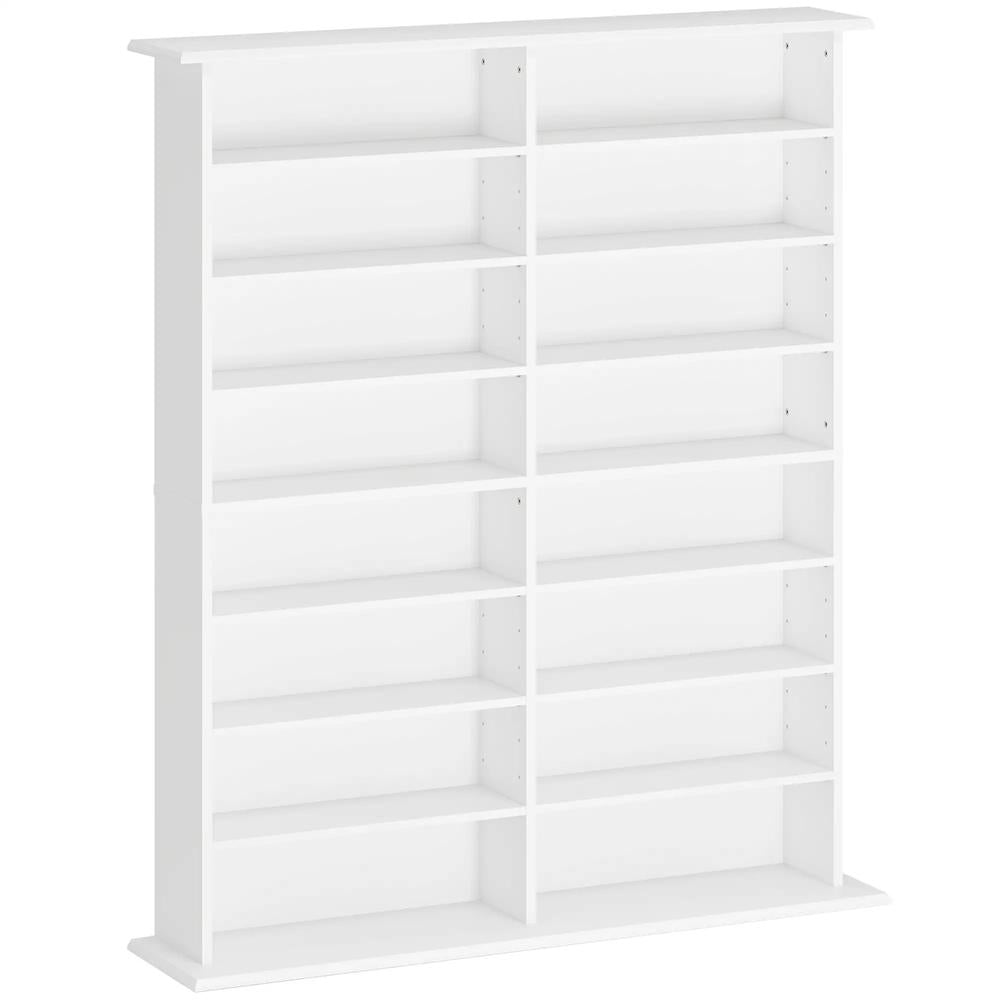 HOMCOM 16-Compartment Media Shelf Additional View 45