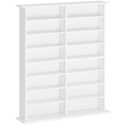 HOMCOM 16-Compartment Media Shelf Additional View 45