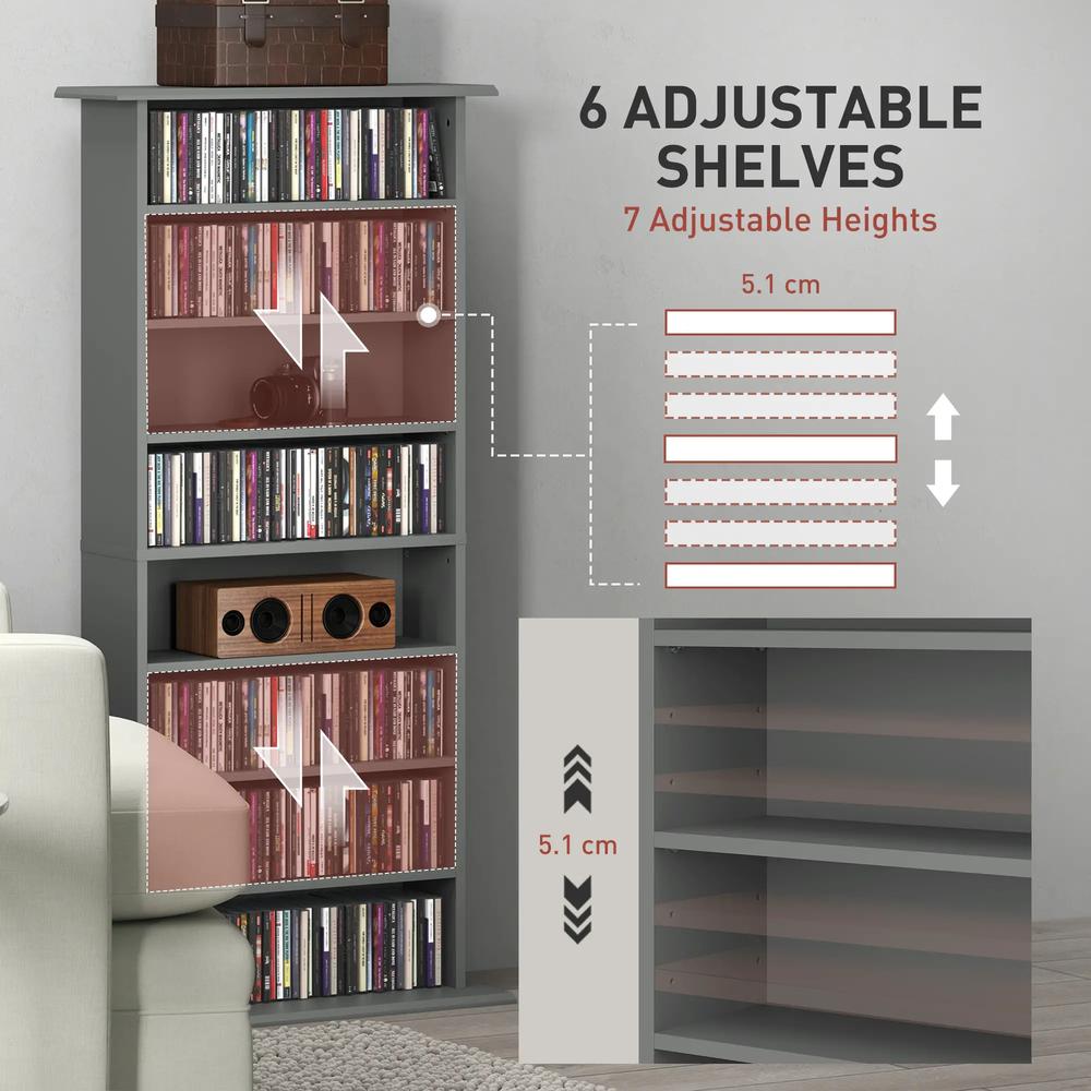 HOMCOM 360 CD Storage Unit Additional View 16