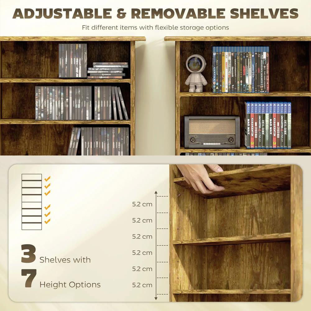 HOMCOM 360 CD Storage Unit Additional View 38