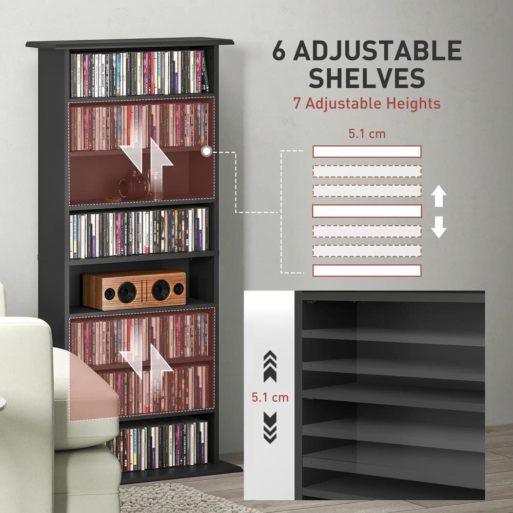 HOMCOM 360 CD Storage Unit Additional View 5