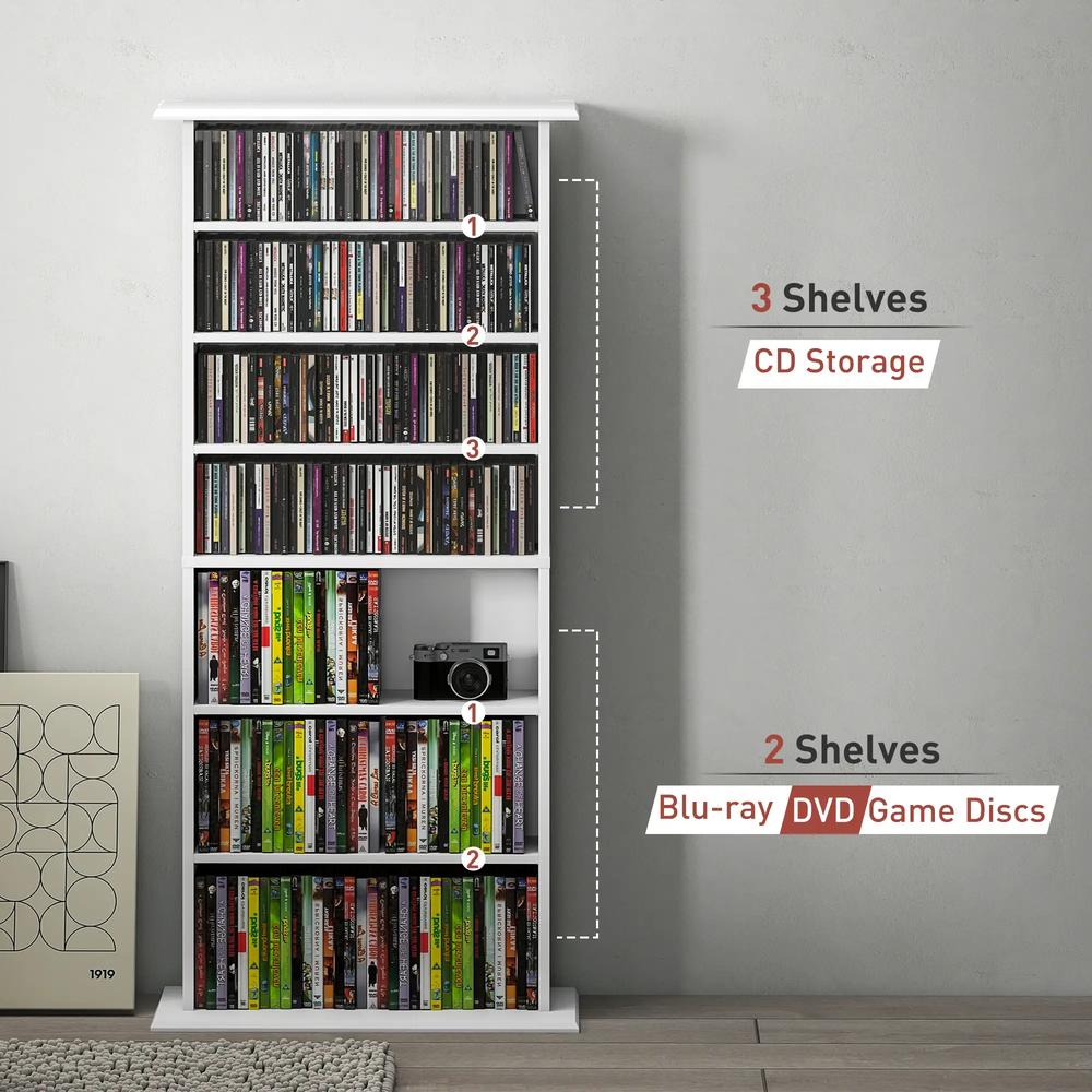 HOMCOM 360 CD Storage Unit Additional View 52