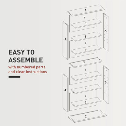 HOMCOM 360 CD Storage Unit Additional View 7