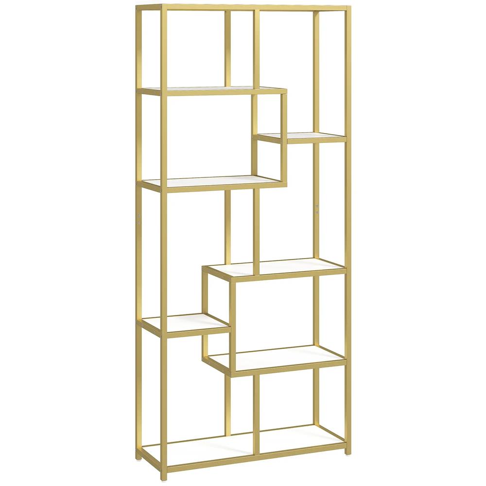 HOMCOM Seven-Tier Geometric Bookcase Additional View 23