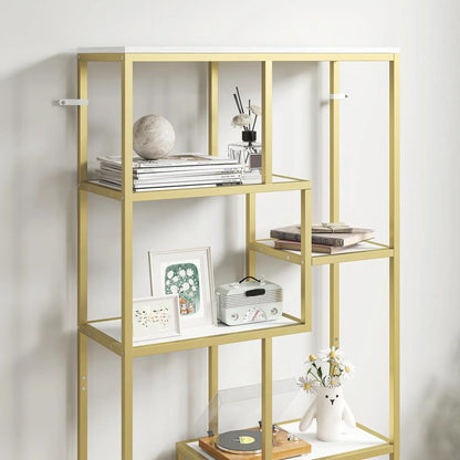 HOMCOM Seven-Tier Geometric Bookcase Additional View 31