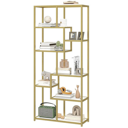 HOMCOM Seven-Tier Geometric Bookcase Additional View 33