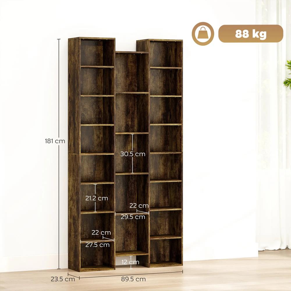 HOMCOM 21-Compartment Bookshelf Additional View 14