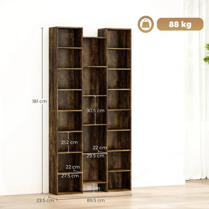 HOMCOM 21-Compartment Bookshelf Additional View 14