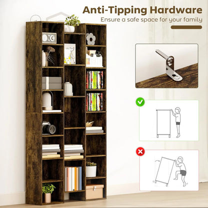 HOMCOM 21-Compartment Bookshelf Additional View 17
