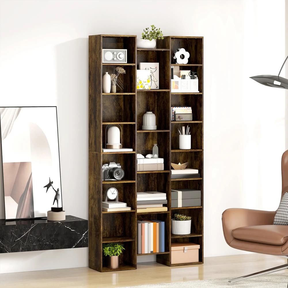 HOMCOM 21-Compartment Bookshelf Additional View 19