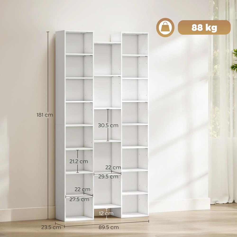 HOMCOM 21-Compartment Bookshelf Additional View 25